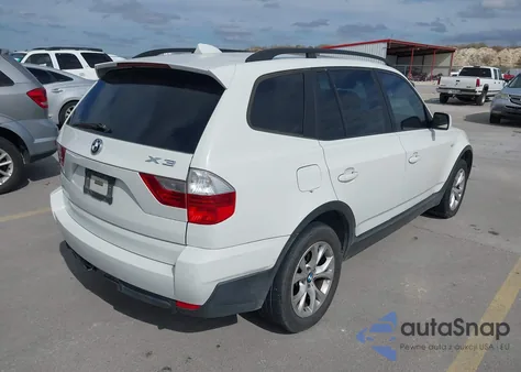 2009 BMW X3 xDrive30I from USA, damaged, VIN WBXPC93409WJ29037